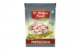 D'nature Fresh Roasted & Salted Pistachios   Pack  100 grams